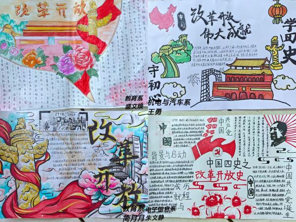1743155156637939.jpg 3.13雷锋精神研习社开展“四史系列改革开放史”手抄报活动新闻稿图片2.jpg