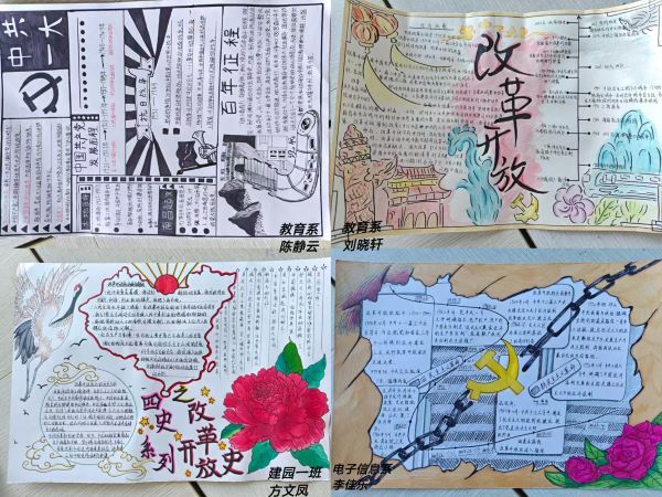 1743155208272260.jpg 3.13雷锋精神研习社开展“四史系列改革开放史”手抄报活动新闻稿 图片1.jpg
